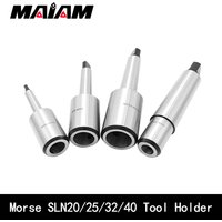 Porte-outil fixe latéral pour perceuse en U CNC, porte-outil Morse, mt2, mt3, mt4, mt5, sln20, sln25, sln32, sln40