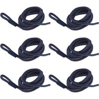 6PCS Boat Fender Line Double Braided Fender Line Marine Mooring Line For Yacht Boat Accessories Marine 6mm*1.5M