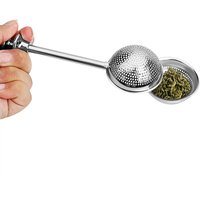 Spice Tea Tool Accessories Reusable Tea Strainer Ball Metal Tea Bag Stainless Steel Teapot Adjustable Tea Infuser Filter