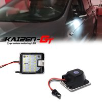 Error Free White LED Under Side Mirror Puddle Lights For Ford C-Max Focus Kuga Escape Mondeo S-Max Surrounding Ambient Lamp
