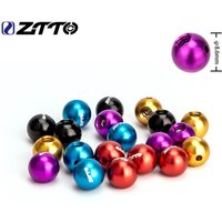 4pcs MTB Road Bike Inner Wire Ball End Cap Reusable Brake Shifter Cable Tips Screw Fixed Derailleur Crimps Bicycle Accessories