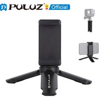 PULUZ Mini Plastic Tripod Universal Phone Clamp Bracket, For iPhone/ Galaxy/ Huawei/ Xiaomi/ Sony/ HTC/ Google and other Phones