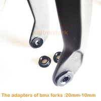 AliExpress NONE 2020Willbmx fork adapters thru axle 20mm to 10mm for bmx forks 20mm thru axle 10 dropout adapters