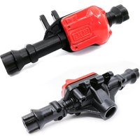 Front & Rear Alloy Metal Axle Shell Axle Housing 300g for 1/10 RC Crawler Traxxas TRX-4 & TRX4 Bronco Upgrade Parts