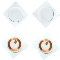 Étiquettes RFID inscriptibles EM4305 T5577, 25mm, 125Khz, cartes de proximité, étiquette adhésive réinscriptible pour copieur RFID, 5/10 pièces
