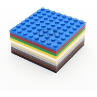 10pcs Compatible 41539 Plate 8x8 Base Board Building Blocks Thin Figures Bricks DIY Educational Tech Assembles Particles Toys