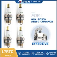 Nouvelles bougies d'allumage 4/6 pièces L7RTC pour XST2974, WSR6F, Champion RCJ7Y, Denso W22MPR-U, Candle BPMR7A – Remplacement moteur