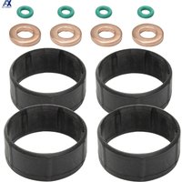 12x FOR FORD FIESTA MK5 2002 2003 2004 2005 2006 2007 2008 1.4TDCI 1399cc ENGINE FUEL INJECTOR SEAL WASHER ORING CAR ACCESSORIES