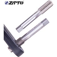ZTTO 9/16 Inch Bicycle Crank Thread Tapping Device Universal Pedal Thread Tool Crankset Threading Driver Steel Sashes 9 16 Taps