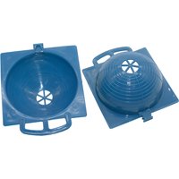 2pcs Bird Eggs Nest Pan Parrot Nest Box Bird Cage Decoration Plastic Mesh Bird Hatching Accessories 1Pc