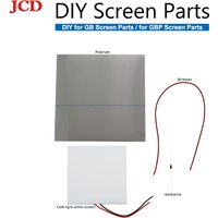 JCD For GB For GBP Backlit Mod Use Cool White LCD Panel To Light Up Screen Behind For Gameboy DMG-001 For GameBoy Pocket Lens