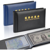 30 Pages Paper Money Collection Album Collection Pockets Loose Leaf Sheet Creative Money Banknote Protective Bag for Collector