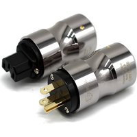 New CRYO-156 Krell US or EU Power Plug Connector IEC Plug For DIY Hifi Audio Power Cable