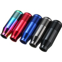 Universal 85MM Non-Slip Gear Shift Knob Manual Transmission Aluminum knurled Shifter Lever Knob