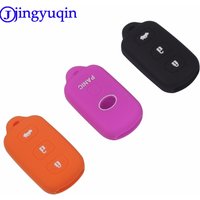 jingyuqin Remote 4 Buttons Silicone Car-Styling Key Case Cover For Toyota Camry 2000-2005