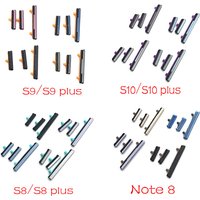 New Side Key Set Power and Volume Buttons Part For Samsung S8 S9 S10 Plus Note 8 S10 Lite
