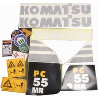 Komatsu PC30/50/55/75/128/228/338 MR US UU Autoaufkleber Bagger-Ersatzteile