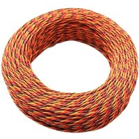 5M 16 feet 22AWG 26awg 30/60 Core 3 way Twist Servo Extension Cable JR Futaba Twisted Wire Lead For RC Airplane Accessories