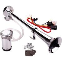150DB Car Horn Super Loud 12V Single Trumpet Air Horn Compressor Kit for Car Truck Boat Train Horn Hooter For Auto Sound Signal