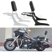 Motorcycle Backrest Sissy Bar For Yamaha V-Star 950 1300 XVS950 XVS1300 XVS950CT Tourer 2009-2016 XVS1300A Midnight 2007-2015