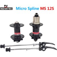 AliExpress NONE Novatec Hub D041SB/D042SB Bicycle Hub Hole 12S Cassette Micro Spline MS for Shimano XT/SLX M6100/M7100/M8100/M9100 Bike parts