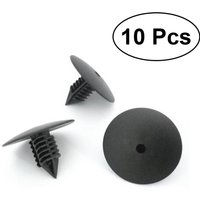 10Pcs Premium Plastic Car Rivet Durable Auto Fastener Trim Clip Wheel Arch Push Pin Bumper Retainer Automotive Connector