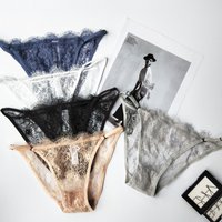 Neue Sexy frauen Unterhose Mode Spitze Höschen Sexy Transparente Unterwäsche Große frauen Unterwäsche Nahtlose Niedrige Taille Slips