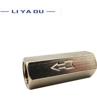 1PCS CV-01 1/8 CV-02 1/4 CV-03 3/8 CV-04 1/2 Weibliche Voll Ports Ein Weg der Luft Überprüfen Ventil Pneumatische/ one-way air überprüfen ventil