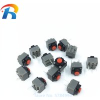 10-100Pcs 6*6*7.3 Kailh square silent micro switch Mute switch can replace a rectangle micro switch 8 millions lifetime
