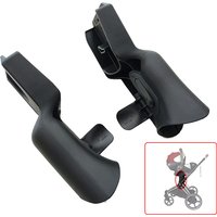 Baby Car Seat Adapter For Cybex Priam 2/3/4 Pushchair Aton Cloud Q/Z+ Car Seat Converter Buggy Basket Connector Pram Accessories
