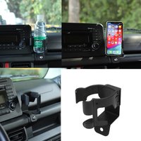 Für Suzuki Jimny 2019-2025 JB64 JB74 JC74 Auto Wasser Tasse Telefon Halter Stehen Organizer Multi-Funktion Auto innen Zubehör