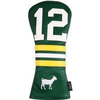 PU Leather Men Women Sports Idol Jersey Number Style Cover Golf Club Driver Headcover