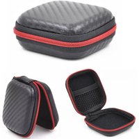 Mini Portable Earphone Case Headphones Bags USB Cable U Disk Storage Carrying Hard Bag for KZ Samsung Wired Headset Box