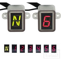 Affichage numérique universel Super 6 vitesses pour moto tout-terrain, lumière neutre pour Motocross, indicateur de vitesse