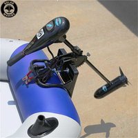 Detachable Solar Marine 40 LBS 12 V Electric Outboard Brush Motor Engine Inflatable Fishing Boat Kayak Propeller High Efficient