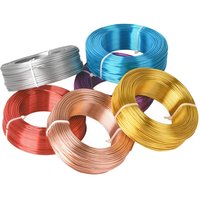 1 Large Roll 0.8mm/1mm/1.5mm/2mm/2.5mm/3mm Aluminium Soft Metal Crafts Beading Wire For Jewelry Making DIY