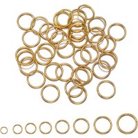 Louleur High Quality Stainless Steel Jump Rings Split Rings Connectors For DIY Jewelry Making Supplies Accessories Wholesale