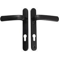 Narrow Universal Security Sliding Door Handle Size 85mm 92mm Aluminium Alloy Door Handle Panel Room Door Panel Security Locks