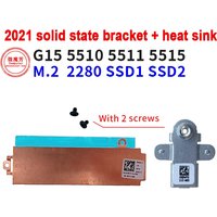 New SSD Bracket Storage Card Heatsink For DELL G15 5511 5510 5515 M.2