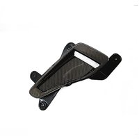 Carbon Fiber OEM Hood Scoop For Mitsubishi EVO 7 OE Style Glossy Finish Front Bonnet Duct Resin Fibre Air Vent Intake Cover Kit