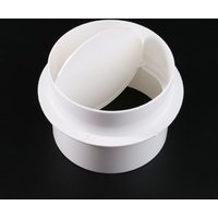 2020 New Pipe Draft Blocker Backdraft Damper Ventilation Duct Inline Extractor Fan Vent Back Draught Shutter