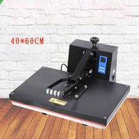 Hochdruck 40x60CM T-Shirt Hitze Presse Maschine Sublimation Wärme Transfer Flache Platte Drucker Für Tasche Puzzle Foto 220V/110V