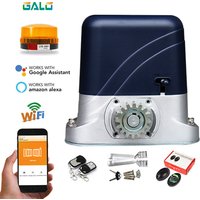 300-1400KGS 24V 220VAC Sliding Gate Operator opener of ACDC Motor as Door Closer Engine with Safety sensor wifi controller kit