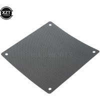 5PCS/lot 120*120mm Cuttable Black PC PVC Case Fan Cooling Net Dust Filter Dustproof Case Computer Mesh Cover