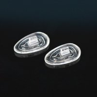 500pcs Push In Type Free shipping Wholesale Eyeglasses Glasses Silicone nose pads various types sizes eyewear accessory part