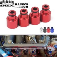 4pcs Racing Fuel Injector Top Hats Adapters for Honda Civic and Acura RDX Injectors to B16 B18 D16Z D16Y Engines FP-1047