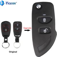 YIQIXIN Modified Key Shell Case Cover For Hyundai Elantra Santa Atos Trajet Fe Tucson IX35 Eagle Terracan For Kia Carens Car Fob