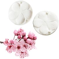 New Cherry Veiner Silicone Mold Fondant Cake Decorating Clay Gumpaste,Sugarcraft Flower Tools M2652
