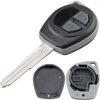 2 Buttons Car Key Fob Case Shell Replacement Auto Remote Cover Fit for SUZUKI Vitara Swift Ignis SX4 Liana