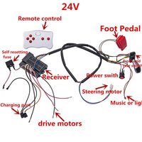 24V DIY Modified Harness Complete Set of Remote Control Circuit Board Switch , Children Electric Ride On Car Accessories